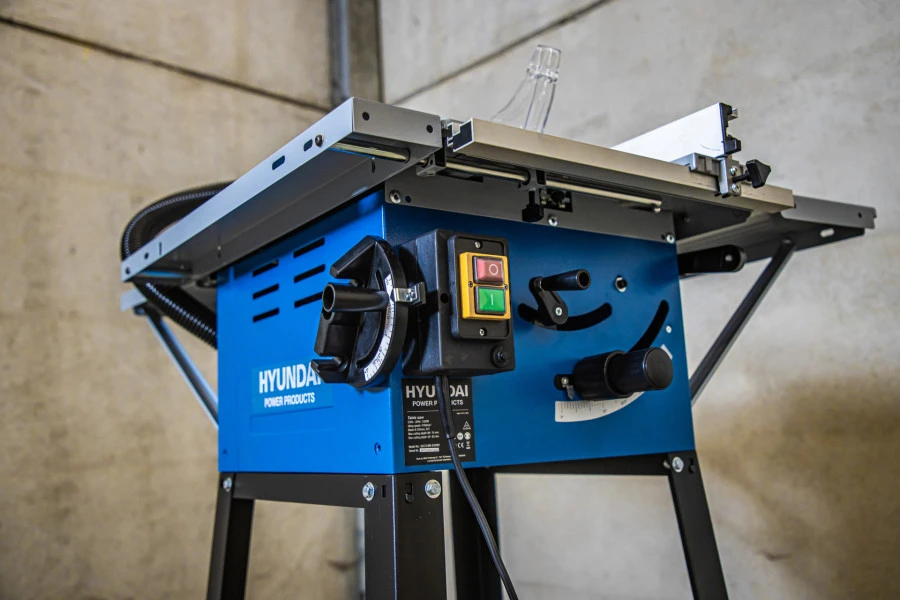Hyundai Zaagtafel 250 Mm 1500 W 4 Hyundai Zaagtafel 250 Mm 1500 W - Afbeelding 2