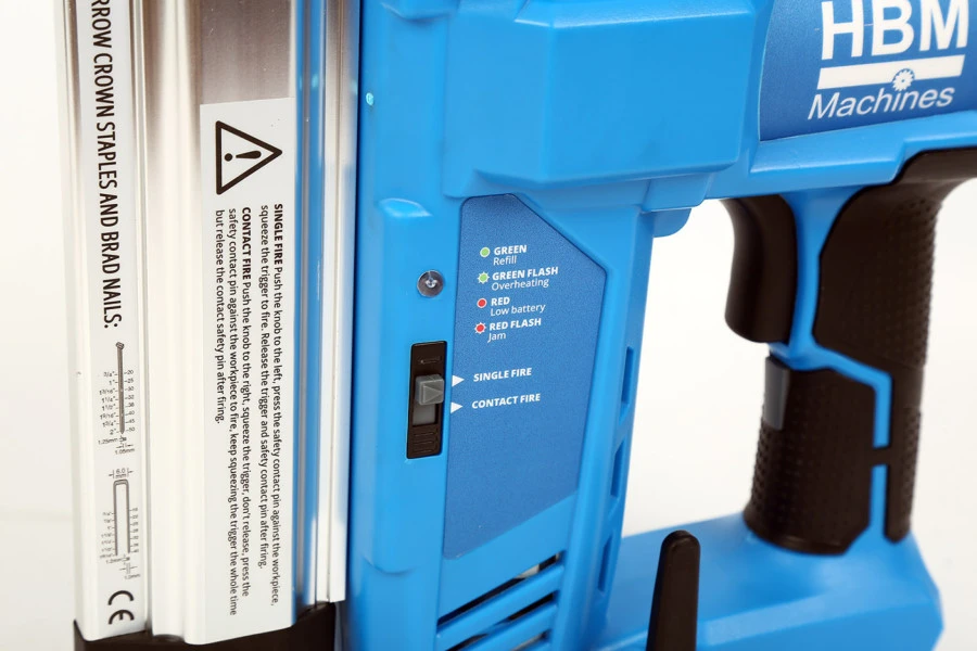 HBM Accu Tacker En Spijkerpistool 20 Volt Power20.5 5 HBM Accu Tacker En Spijkerpistool 20 Volt Power20.5 - Afbeelding 3