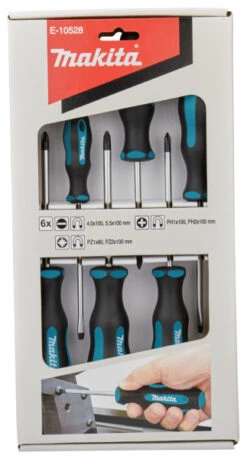 Makita Schroevendraaierset 6-delig E-10528 -Kwaliteitswinkel Voor Thuishulpmiddelen e 10528 c1n1.jpg 1200x600 e6a69ebc88