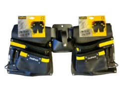 ToolPack Industriële Gereedschapsgordel, 2 Afneembare Holsters, Verstelbare Leren Riem, Metalen Gesp -Kwaliteitswinkel Voor Thuishulpmiddelen h130686 5.jpg 1200x600 30a5aebc88