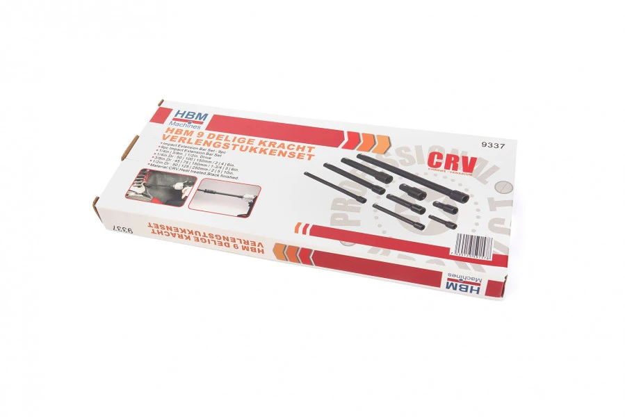 HBM 9 Delige Kracht Verlengstukkenset 6 HBM 9 Delige Kracht Verlengstukkenset - Afbeelding 4