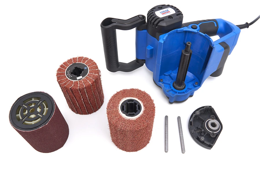 HBM 500 Watt Variable Satineermachine, Borstelmachine Inclusief 3 Borstels 7 HBM 500 Watt Variable Satineermachine, Borstelmachine Inclusief 3 Borstels - Afbeelding 5