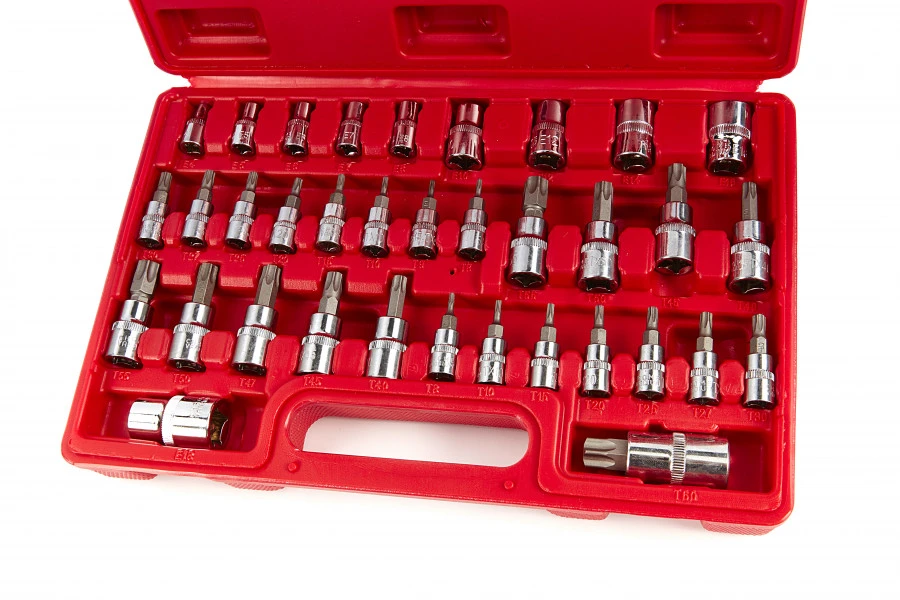 HBM 35 Delige Interne En Externe Torx Doppenset 3 HBM 35 Delige Interne En Externe Torx Doppenset