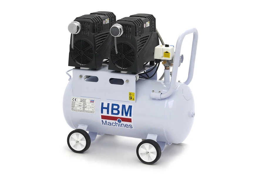 HBM Low Noise Compressor, 1,5PK, 50L, Model 2 3 HBM Low Noise Compressor, 1,5PK, 50L, Model 2