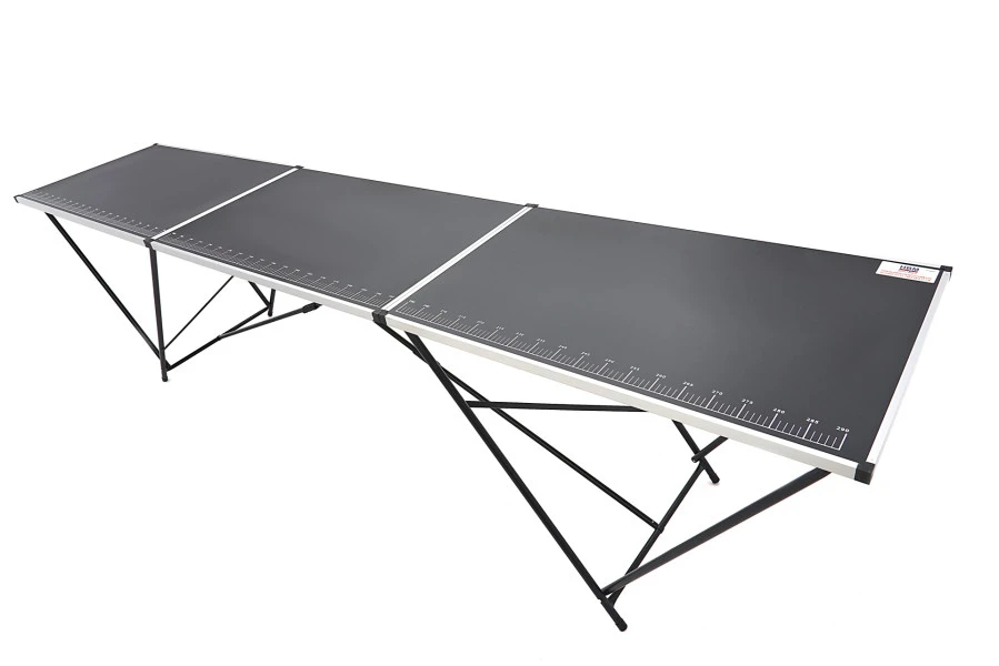 HBM Aluminium Opvouwbare Behangtafel 300 X 60 X 77 Cm 4 HBM Aluminium Opvouwbare Behangtafel 300 X 60 X 77 Cm - Afbeelding 2