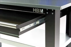 HBM Professionele Stalen 3 Laags Werkbank Met La En Achterwand 137 Cm -Kwaliteitswinkel Voor Thuishulpmiddelen hbm 034 124.jpg 1200x600 c8828ebc88