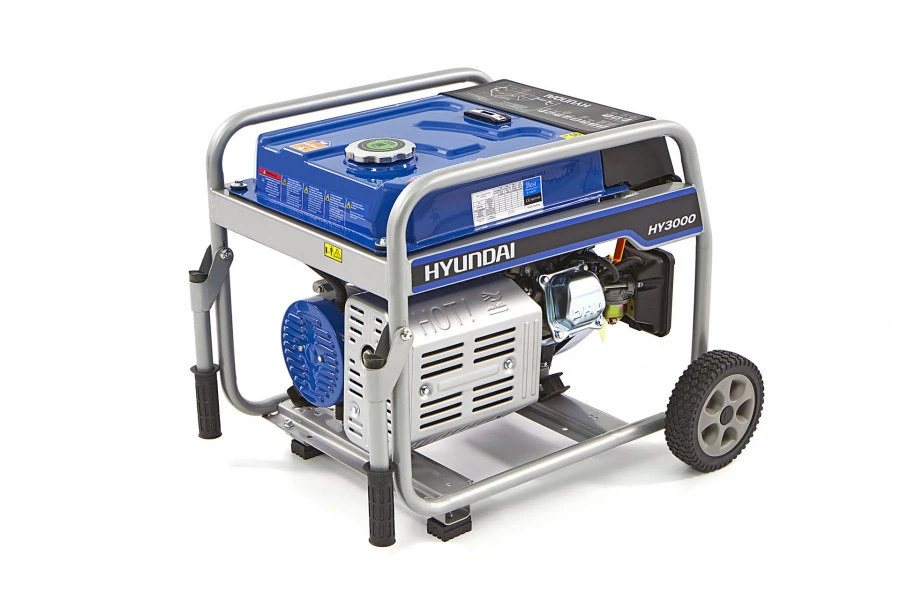Hyundai 55021FHKD 2600 Watt Generator, Aggregaat Met 200 Cc OHV-Benzinemotor, 230V 3 Hyundai 55021FHKD 2600 Watt Generator, Aggregaat Met 200 Cc OHV-Benzinemotor, 230V