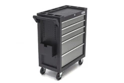 HBM Verrijdbare Gereedschapswagen Met 5 Laden - 80cm - Zwart -Kwaliteitswinkel Voor Thuishulpmiddelen hbm 062 140.jpg 1200x600 1c83debc88