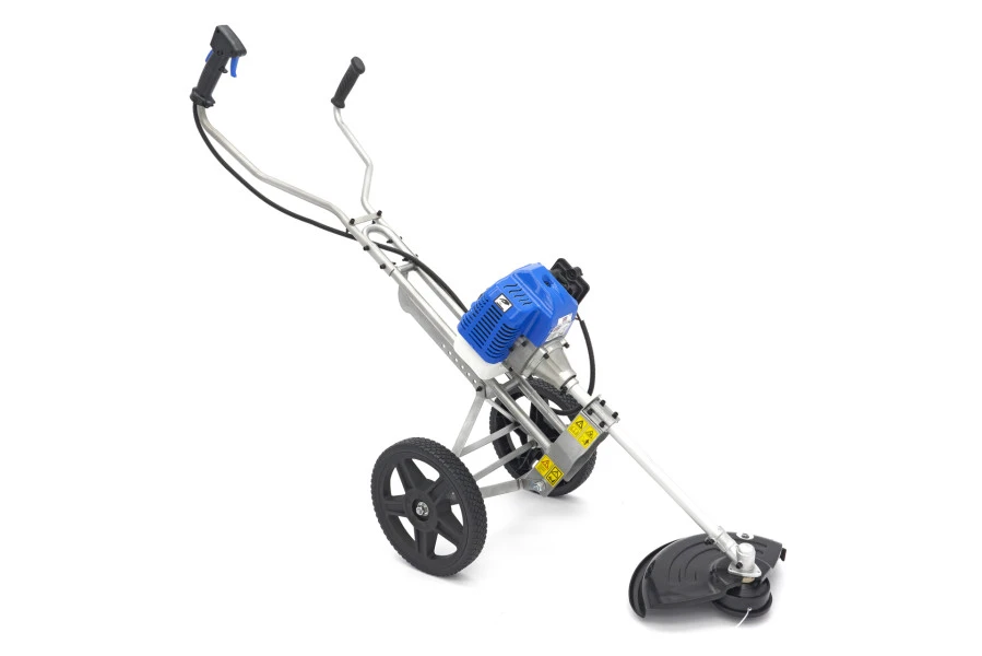 HBM Mobiele 52 Cc Grastrimmer / Kantenmaaier Met 2-Takt Benzinemotor En Wielen 5 HBM Mobiele 52 Cc Grastrimmer / Kantenmaaier Met 2-Takt Benzinemotor En Wielen - Afbeelding 3