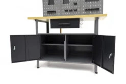 HBM Werkbank Met Deuren 120 X 60 X 200 Cm -Kwaliteitswinkel Voor Thuishulpmiddelen hbm 108 149.jpg 1200x600 2386aebc88