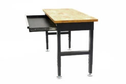 HBM In Hoogte Verstelbare Werkbank Met Massief Houten Werkblad En Lade 152 Cm -Kwaliteitswinkel Voor Thuishulpmiddelen hbm 1080 2.jpg 1200x600 f418febc88