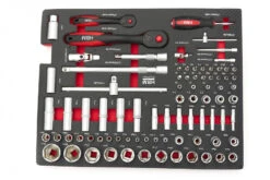 HBM Professionele 238 Delige Gereedschapskoffer, Gereedschapstrolly Met Carbon Inlays -Kwaliteitswinkel Voor Thuishulpmiddelen hbm 1097.jpg 1200x600 9374aebc88