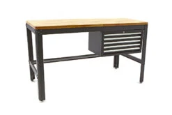 HBM 156 Cm Professionele Werkbank Met 5 Laden En Houten Werkblad Zwart -Kwaliteitswinkel Voor Thuishulpmiddelen hbm 111 92.jpg 1200x600 6c31eebc88