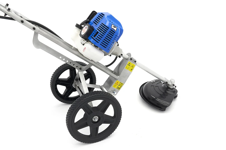 HBM Mobiele 52 Cc Grastrimmer / Kantenmaaier Met 2-Takt Benzinemotor En Wielen 10 HBM Mobiele 52 Cc Grastrimmer / Kantenmaaier Met 2-Takt Benzinemotor En Wielen - Afbeelding 8