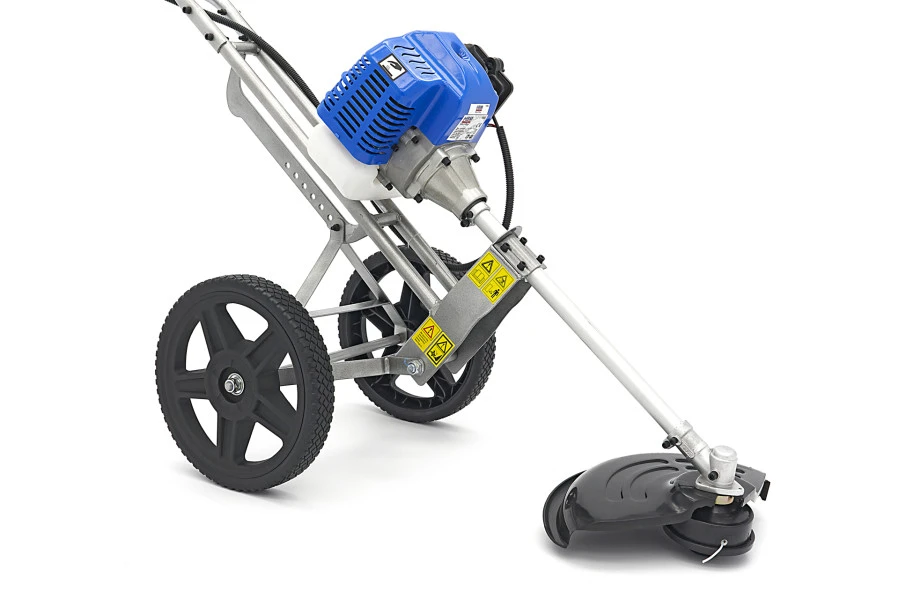 HBM Mobiele 52 Cc Grastrimmer / Kantenmaaier Met 2-Takt Benzinemotor En Wielen 9 HBM Mobiele 52 Cc Grastrimmer / Kantenmaaier Met 2-Takt Benzinemotor En Wielen - Afbeelding 7
