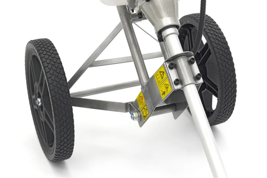 HBM Mobiele 52 Cc Grastrimmer / Kantenmaaier Met 2-Takt Benzinemotor En Wielen 14 HBM Mobiele 52 Cc Grastrimmer / Kantenmaaier Met 2-Takt Benzinemotor En Wielen - Afbeelding 12