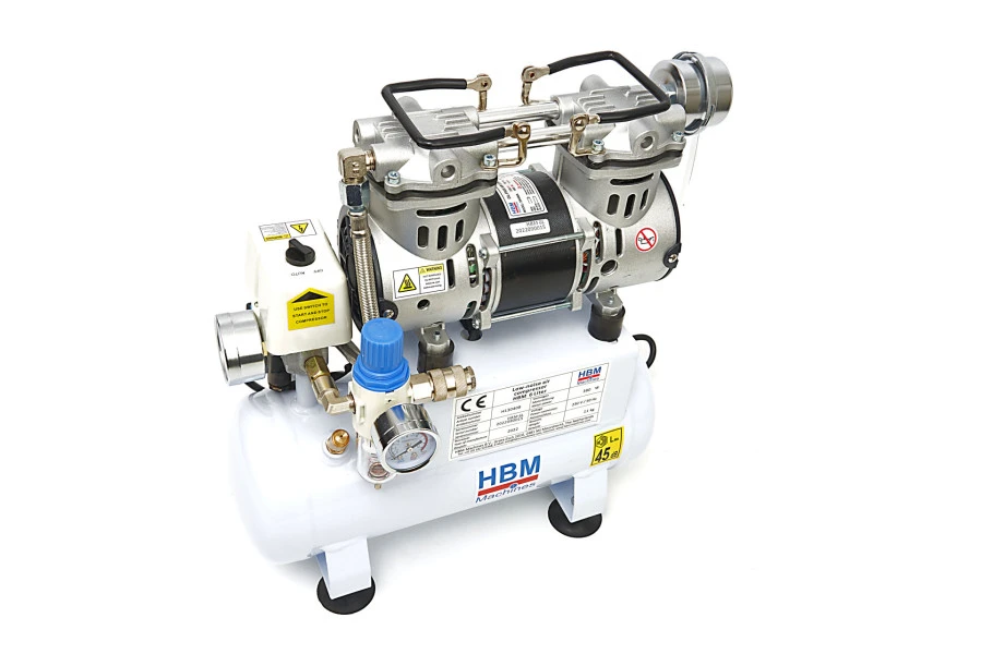 HBM Low Noise Compressor 6 Liter, Model 2 4 HBM Low Noise Compressor 6 Liter, Model 2 - Afbeelding 2