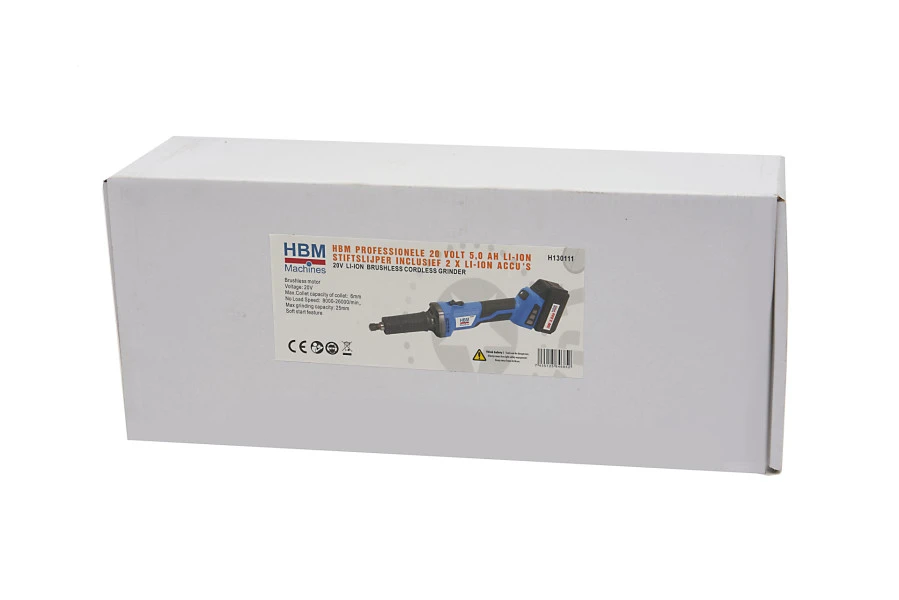 HBM Stiftslijper 20 Volt 5,0 Ah Power20.5 12 HBM Stiftslijper 20 Volt 5,0 Ah Power20.5 - Afbeelding 10
