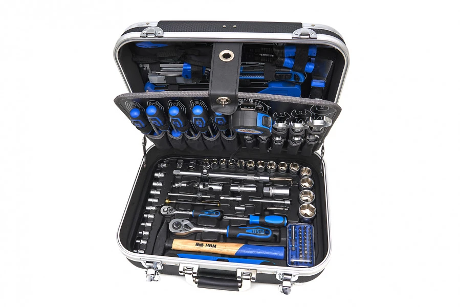 HBM 228-delige Professionele Gereedschapskoffer 4 HBM 228-delige Professionele Gereedschapskoffer - Afbeelding 2