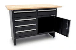 HBM 120 Cm Werkbank Met 5 Laden 1 Deur En Massief Houten Werkblad -Kwaliteitswinkel Voor Thuishulpmiddelen hbm 2050 9.jpg 1200x600 6d7f5ebc88