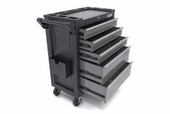 HBM Verrijdbare Gereedschapswagen Met 5 Laden - 80cm - Zwart -Kwaliteitswinkel Voor Thuishulpmiddelen hbm 2082 1.jpg 1200x600 0bb08ebc88