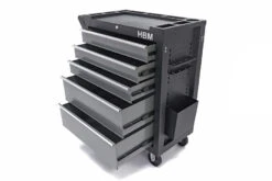 HBM Verrijdbare Gereedschapswagen Met 5 Laden - 80cm - Zwart -Kwaliteitswinkel Voor Thuishulpmiddelen hbm 2084.jpg 1200x600 0c750ebc88