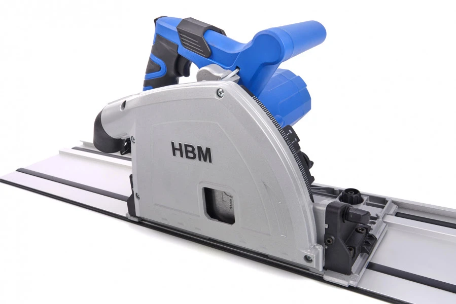 HBM 165 Mm Professionele 1200 Watt Invalzaag, Liniaalzaag Met 2 X 700 Mm Liniaal 4 HBM 165 Mm Professionele 1200 Watt Invalzaag, Liniaalzaag Met 2 X 700 Mm Liniaal - Afbeelding 2