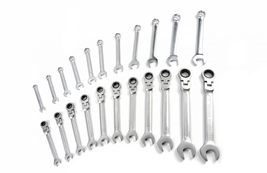 HBM 22 Delige Ring Ratel Steeksleutelset In Carbon Foam Inlay Voor Gereedschapswagen 4 HBM 22 Delige Ring Ratel Steeksleutelset In Carbon Foam Inlay Voor Gereedschapswagen - Afbeelding 2