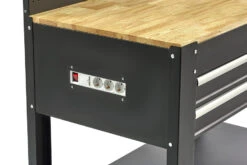 HBM Werkbank Met 3 Laden, Achterwand, LED Verlichting En Stekkerdoos -Kwaliteitswinkel Voor Thuishulpmiddelen hbm 246 38.jpg 1200x600 7af53ebc88