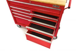 HBM Gereedschapswagen Met Houten Werkblad 117 Cm, Rood -Kwaliteitswinkel Voor Thuishulpmiddelen hbm 264 24.jpg 1200x600 15784ebc88