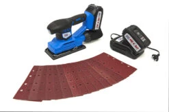 HBM Professionele 20 Volt 4,0AH Lion Vlakschuurmachine Inclusief 2 Lion Accu's En 15 Schuurvellen -Kwaliteitswinkel Voor Thuishulpmiddelen hbm 270 41.jpg 1200x600 96c38ebc88