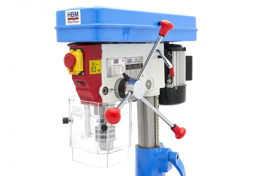 HBM 16 Boormachine / Freesmachine Met Beschermkap 11 HBM 16 Boormachine / Freesmachine Met Beschermkap - Afbeelding 9