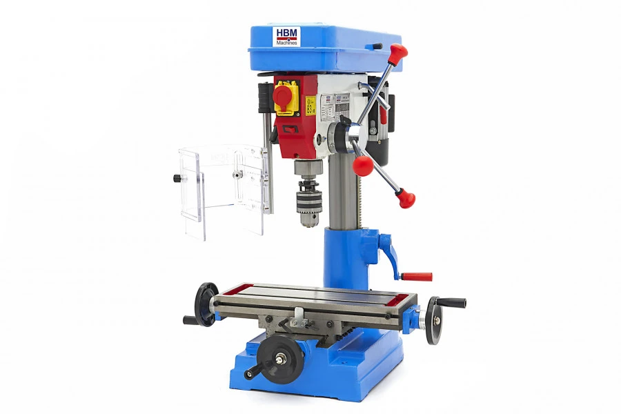 HBM 16 Boormachine / Freesmachine Met Beschermkap 4 HBM 16 Boormachine / Freesmachine Met Beschermkap - Afbeelding 2