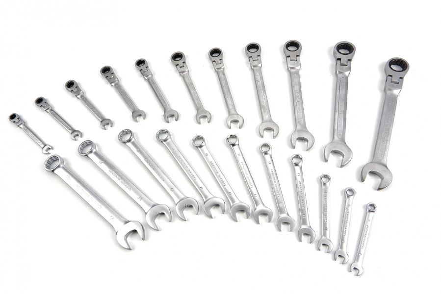 HBM 22 Delige Ring Ratel Steeksleutelset In Carbon Foam Inlay Voor Gereedschapswagen 10 HBM 22 Delige Ring Ratel Steeksleutelset In Carbon Foam Inlay Voor Gereedschapswagen - Afbeelding 8