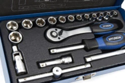 Hyundai 20 Delige 1/4" Dopsleutel Set CrV 9 Hyundai 20 Delige 1/4" Dopsleutel Set CrV -Kwaliteitswinkel Voor Thuishulpmiddelen hbm 445 8.jpg 1200x600 f5f95ebc88