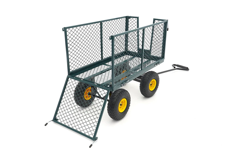 HBM 100 Kg Trekkar, Bolderwagen, Tuinkar Met 86 X 46 X 38 Cm Laadbak Inclusief Canvas Zak 12 HBM 100 Kg Trekkar, Bolderwagen, Tuinkar Met 86 X 46 X 38 Cm Laadbak Inclusief Canvas Zak - Afbeelding 10