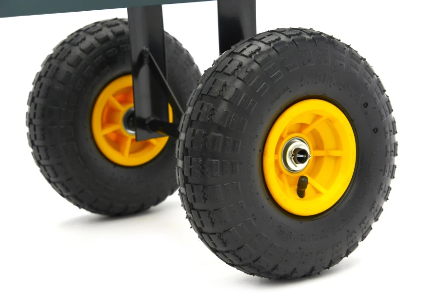 HBM 100 Kg Trekkar, Bolderwagen, Tuinkar Met 86 X 46 X 38 Cm Laadbak Inclusief Canvas Zak 16 HBM 100 Kg Trekkar, Bolderwagen, Tuinkar Met 86 X 46 X 38 Cm Laadbak Inclusief Canvas Zak - Afbeelding 14