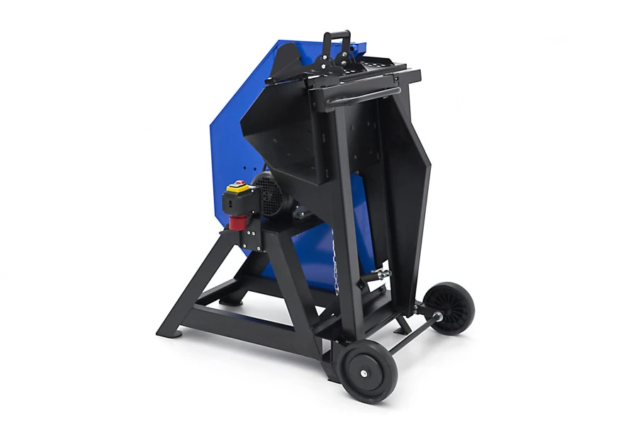 HBM Professionele Wipzaag / Brandhoutzaag 5.5 PK - 400 Volt Met 240/1000 Mm Zaagcapaciteit 4 HBM Professionele Wipzaag / Brandhoutzaag 5.5 PK - 400 Volt Met 240/1000 Mm Zaagcapaciteit - Afbeelding 2