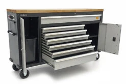 HBM Gereedschapswagen Met Houten Werkblad - 168 Cm - Grijs 20 HBM Gereedschapswagen Met Houten Werkblad - 168 Cm - Grijs -Kwaliteitswinkel Voor Thuishulpmiddelen hbm 519 2.jpg 1200x600 14e61ebc88