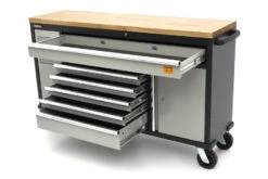 HBM Gereedschapswagen Met Houten Werkblad - 168 Cm - Grijs 23 HBM Gereedschapswagen Met Houten Werkblad - 168 Cm - Grijs -Kwaliteitswinkel Voor Thuishulpmiddelen hbm 523 4.jpg 1200x600 130afebc88