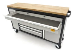 HBM Gereedschapswagen Met Houten Werkblad - 168 Cm - Grijs 24 HBM Gereedschapswagen Met Houten Werkblad - 168 Cm - Grijs -Kwaliteitswinkel Voor Thuishulpmiddelen hbm 524 5.jpg 1200x600 d4cd6ebc88