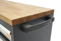 HBM Gereedschapswagen Met Houten Werkblad - 168 Cm - Grijs 29 HBM Gereedschapswagen Met Houten Werkblad - 168 Cm - Grijs -Kwaliteitswinkel Voor Thuishulpmiddelen hbm 525 3.jpg 1200x600 90918ebc88