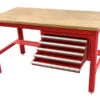HBM 155 Cm Professionele Werkbank Met 5 Laden En Houten Werkblad, ROOD -Kwaliteitswinkel Voor Thuishulpmiddelen hbm 609 1.jpg 1200x600 5545bebc88