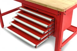 HBM 155 Cm Professionele Werkbank Met 5 Laden En Houten Werkblad, ROOD -Kwaliteitswinkel Voor Thuishulpmiddelen hbm 612.jpg 1200x600 f6cedebc88