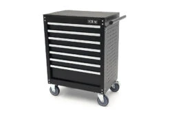 HBM Gereedschapswagen Met 7 Laden - 68 Cm - Zwart