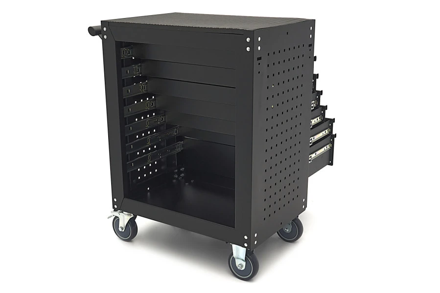 HBM Gereedschapswagen Met 7 Laden - 68 Cm - Zwart 10 HBM Gereedschapswagen Met 7 Laden - 68 Cm - Zwart - Afbeelding 8