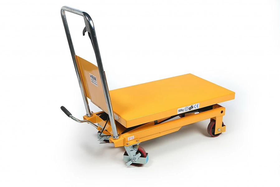 HBM 500 Kg. Verrijdbare Werktafel / Heftafel 4 HBM 500 Kg. Verrijdbare Werktafel / Heftafel - Afbeelding 2