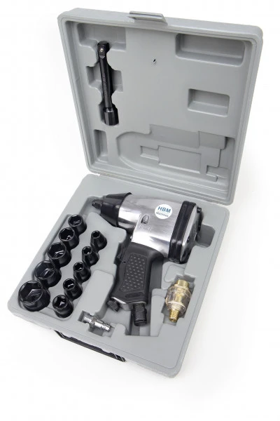 HBM 17 Delige 1/2" Slagmoersleutelset 5 HBM 17 Delige 1/2" Slagmoersleutelset - Afbeelding 3